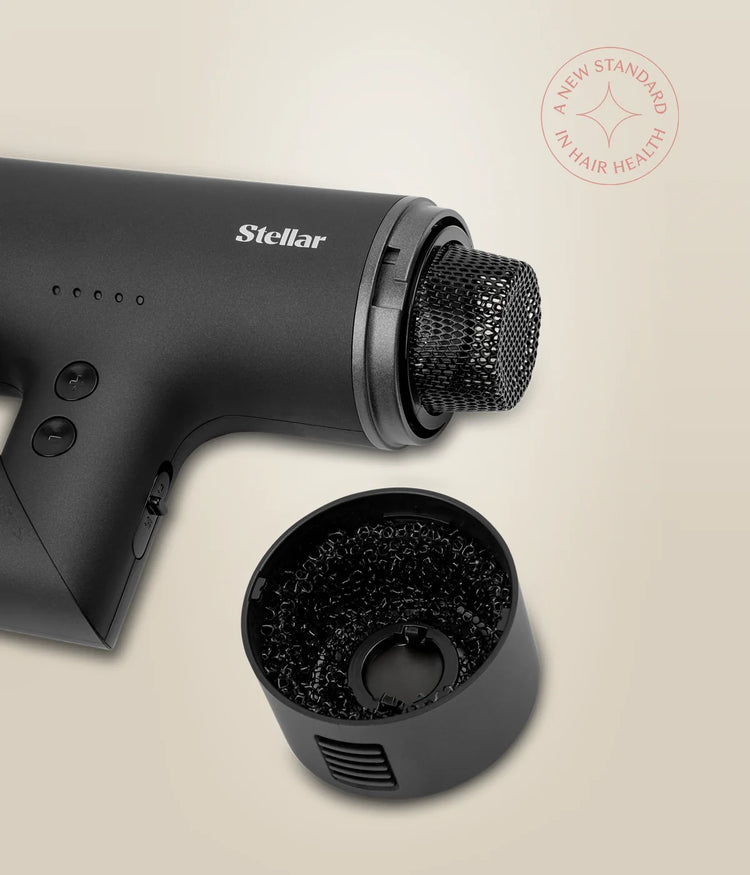 Couvercle de filtre amovible et filtre lavable du Stellar OmniFlex