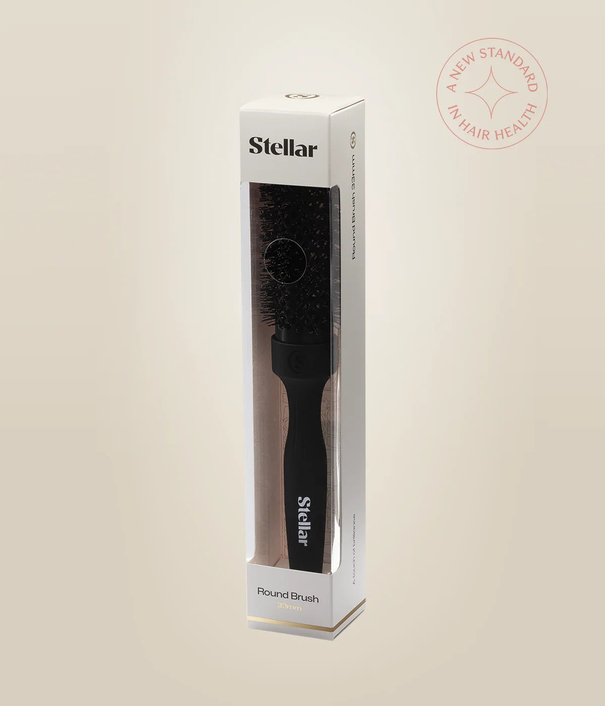 Brosse ronde Stellar HeatSense dans son emballage