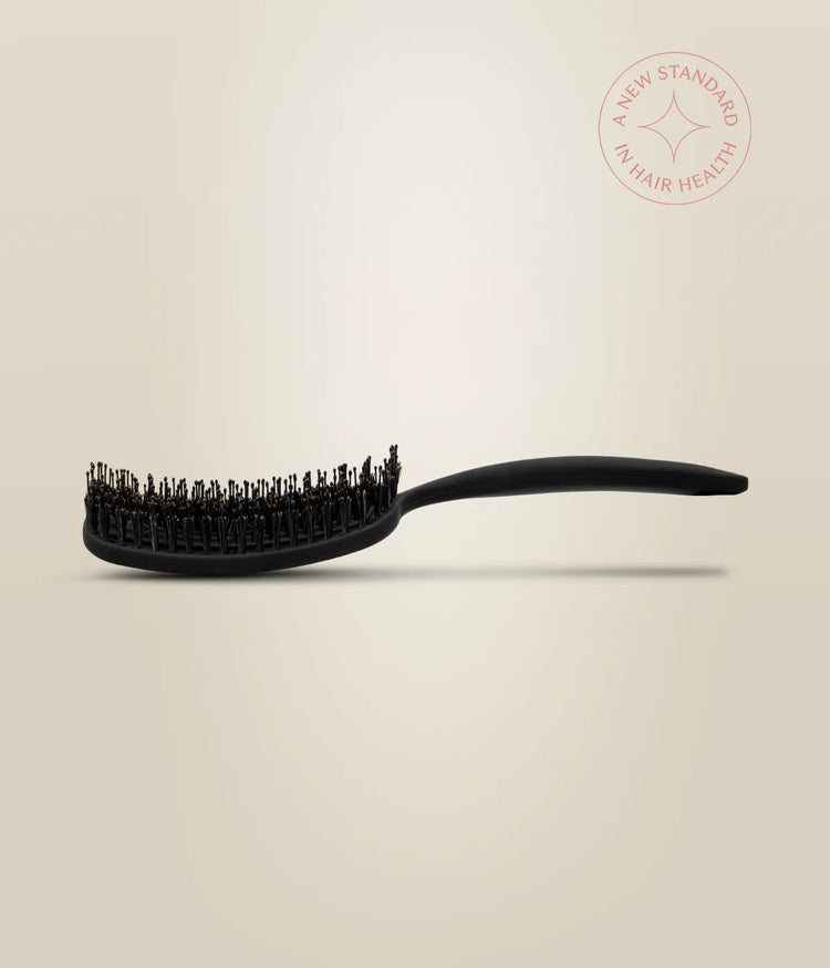 Brosse Stellar OmniFlex vue de profil, tête flexible