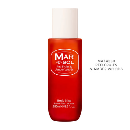 Brume corporelle Fruits Rouges et Ambre Mar e Sol 250ML