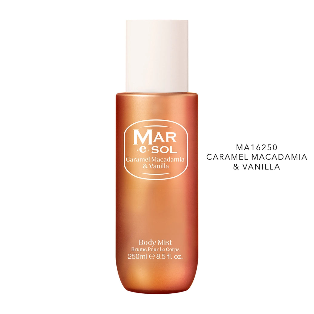 Brume corporelle Caramel Macadamia et Vanille Mar e Sol 250ML