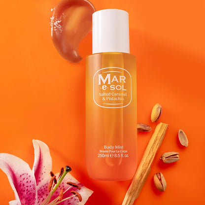 Brume corporelle Caramel Salé et Pistache Mar e Sol 250ML