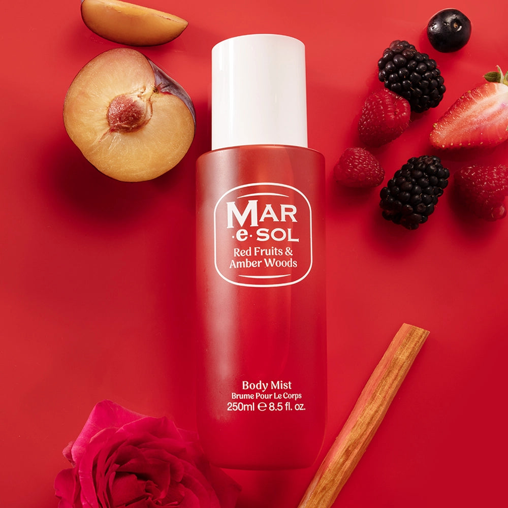 Brume corporelle Fruits Rouges et Ambre Mar e Sol 250ML