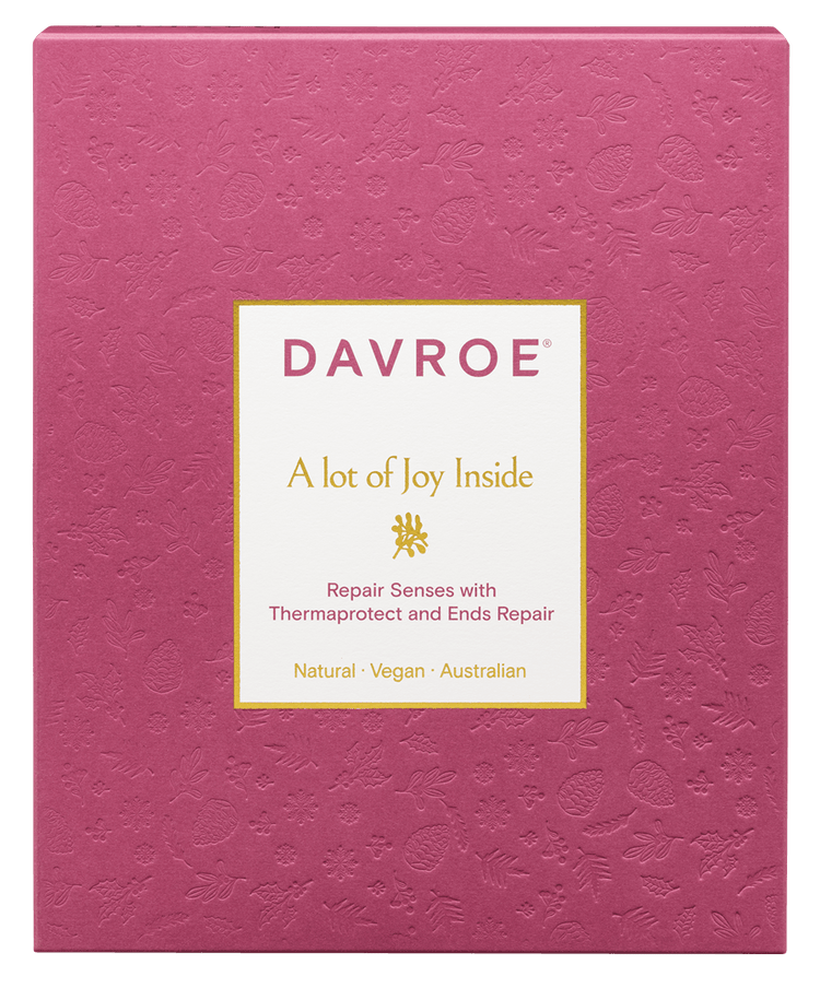 Coffret de Noël Davroe Repair Senses Quad, vue de face
