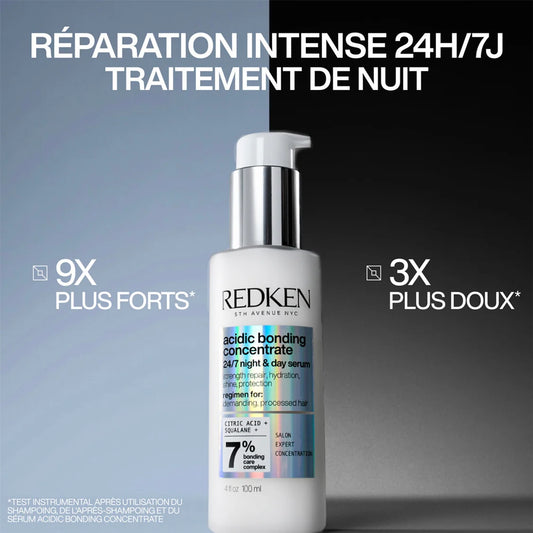 Redken - Sérum Réparateur Intensif Jour/Nuit Acidic Bonding Concentrate 100 ML