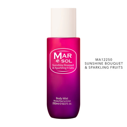 Brume corporelle Fleurs Ensoleillés et Fruits Pétillants Mar e Sol 250ML