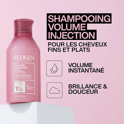 Duo Redken Volume Injection – Shampoing + Conditionner 300 ml